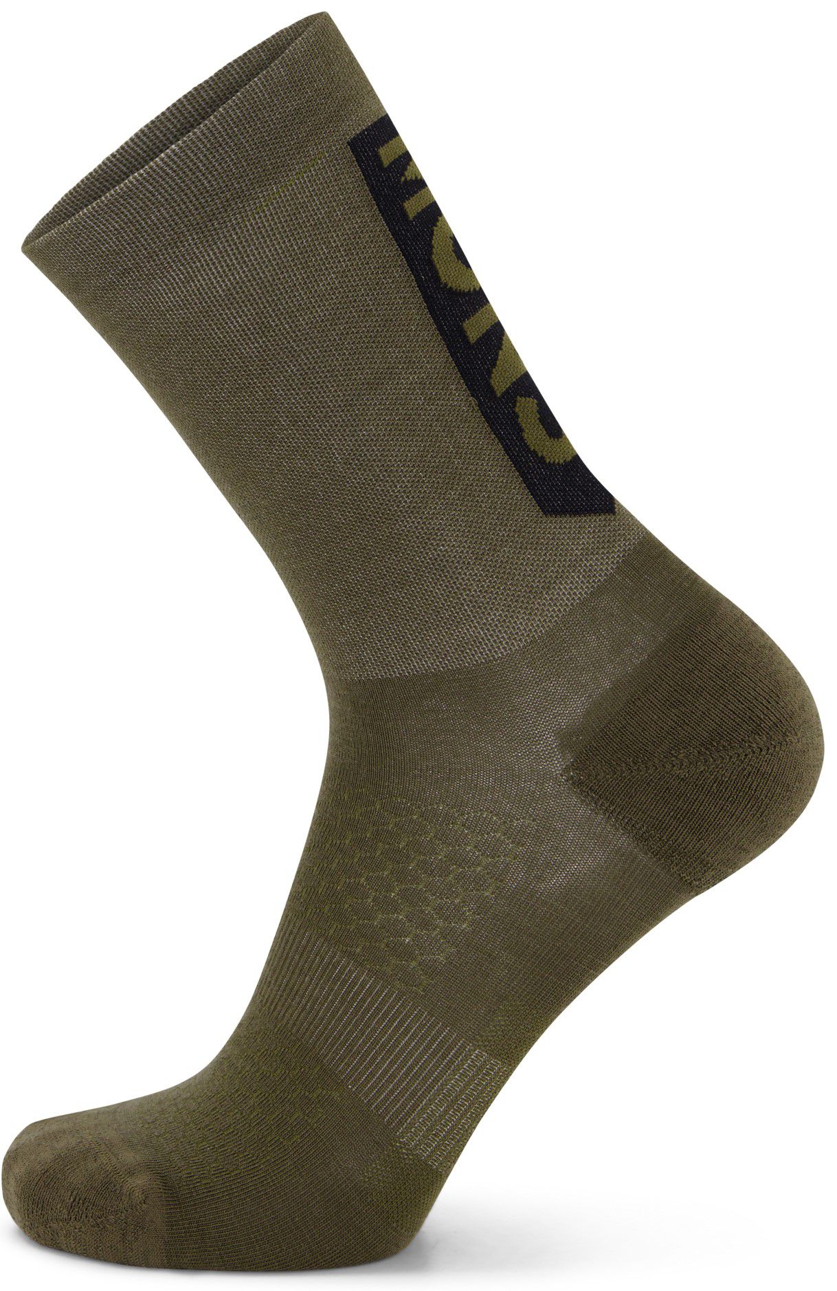 ATLAS MERINO CREW Velosocken / dark olive / L=42-44