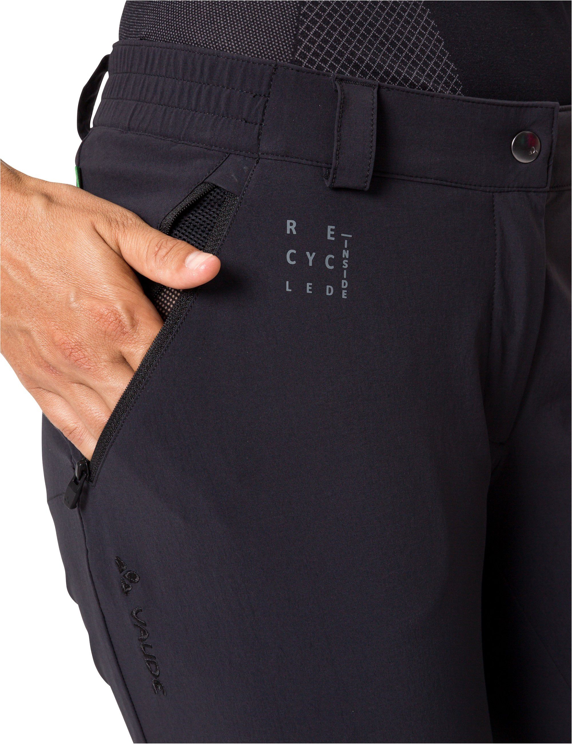 YARAS Damen-Zip-off-Tourenhose / black / 38