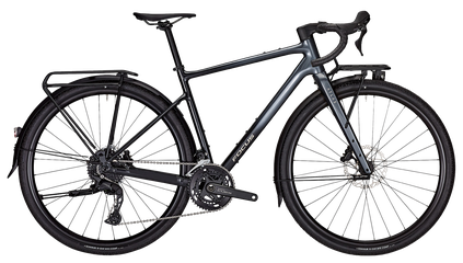 ATLAS 6.8 EQP Gravelbike / Steelgrey/Diamondblack / M