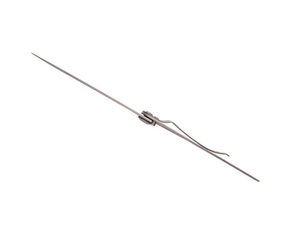 KLAPPMESSER mit TOPOGRAFIE / silber