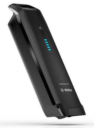 Bosch Rahmenakku PowerPack BBP35YY / schwarz / BBP3540, 11 Ah, 400 Wh, 336x91x62 mm, 2200 g