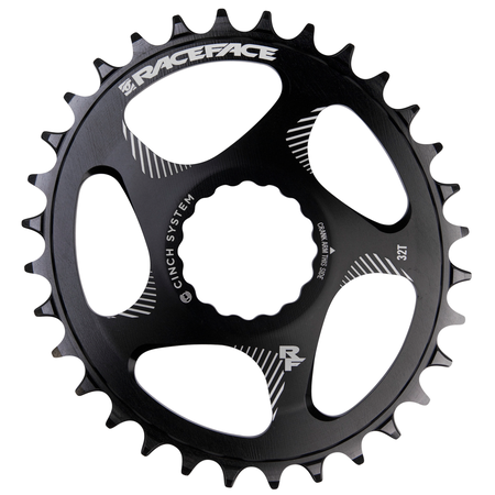 RF DM Oval Chainring Sram1x10-12/SHI 11SPD52/56CL / black / 34T