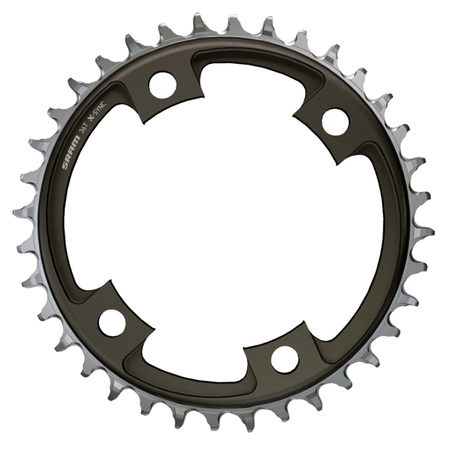 Chainring Red/Force eTap AXS 107 BCD 1x / black / 107x38T
