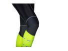 KALTFRONT PERFORMANCE Herren-Thermo-Bibhose / schwarz/neongelb / L
