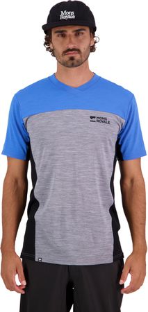 REDWOOD ENDURO Herren-Kurzarmshirt / blue gravel / M