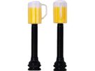 BIER Presta-Ventildeckel / gelb