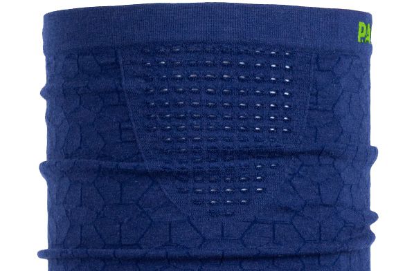 Merino Mesh Mask Schlauchschal / navy