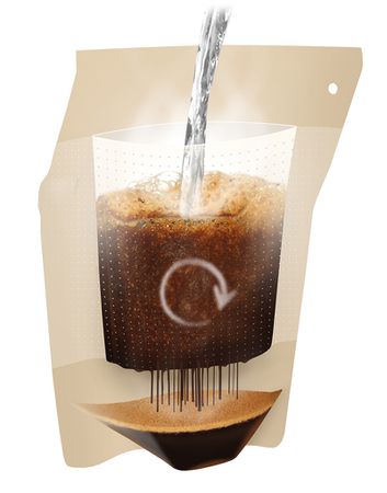 BRAZIL Frischkaffeebeutel / braun