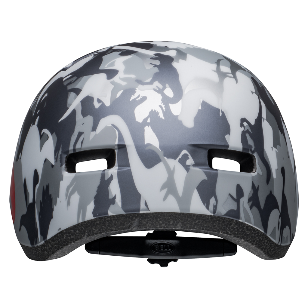 Lil Ripper Helmet / matte gray/silver camosaurus / XS