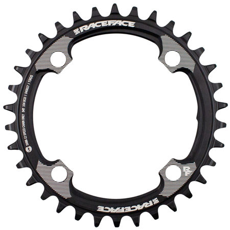 RF 4Bolt 104BCD ALU Chainring Shimano 1x12SPD / black / 104x34T