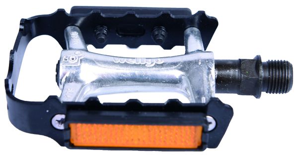 Bike Attitude Pedale ATB M272DU Alu schwarz / silber-schwarz