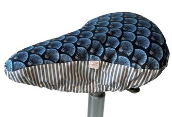 Sattelbezug / pfauenblau dunkel