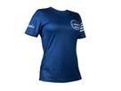 1987 TEAM Damen-Kurzarmshirt / dunkelblau / M
