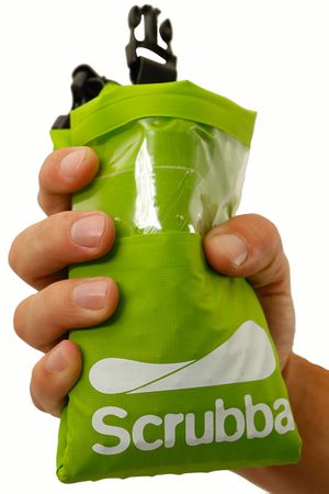 SCRUBBA Outdoor-Waschmaschine / grün