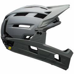 SUPER AIR R MIPS Vollvisierhelm / matte/gloss grays / S 52-56
