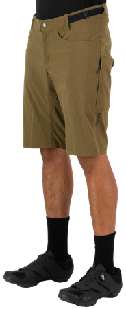 DIVERSION Herren-Bikeshorts / dark olive / M