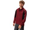 DUNDEE CLASSIC Herren-Zip-off-Windjacke / carmine / S