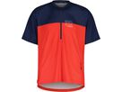 BARETTIM Herren-Kurzarmtrikot / fire red multi / S
