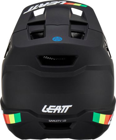 GRAVITY 1.0 Vollvisierhelm, ASTM Downhill zertifiziert / black / M 57-58CM