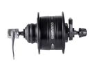 Nabendynamo DH-3D37 3W / schwarz / 36
