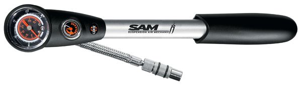 Federgabelpumpe SAM Alu silber / silber