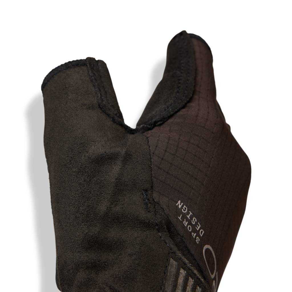 TESSA GEL II Damen-Kurzfingerhandschuhe / black / L