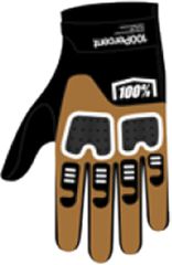 LANGDALE Gloves / black-tan / L