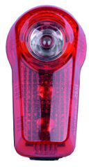 Rücklicht RL317R-80-01 LED inkl Batterien Halter / schwarz