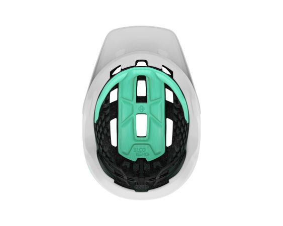 LAZER Unisex MTB Coyote KinetiCore Helm / matte full white / L