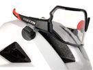 STIQX magnetische Brillenhalterung / schwarz/transparent / M