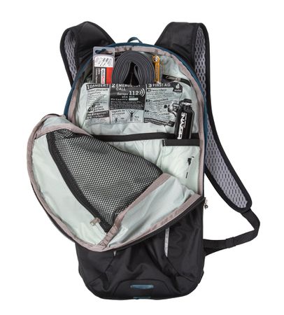 SERTIG 7 Rucksack, 7l / schwarz/petrol / 7l