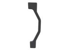 DISC-ADAPTER, +23mm, 180/203mm, PM/PM / silber / 203mm