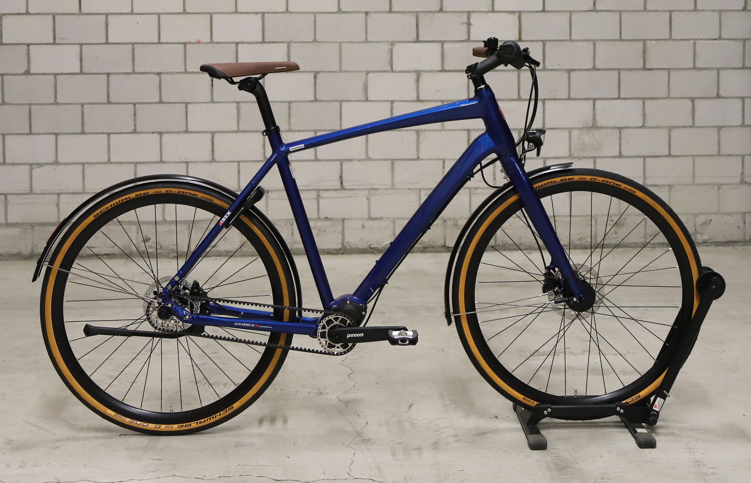 DAILY QUEST Pinion City- und Alltagsvelo / saphir blau glanz / 58 CM