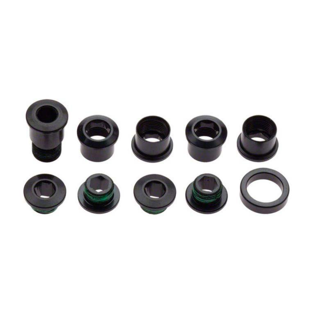 Chainring Bolt KIT 5X2 M8.5X7/M8.5X5 QTY 5 / black