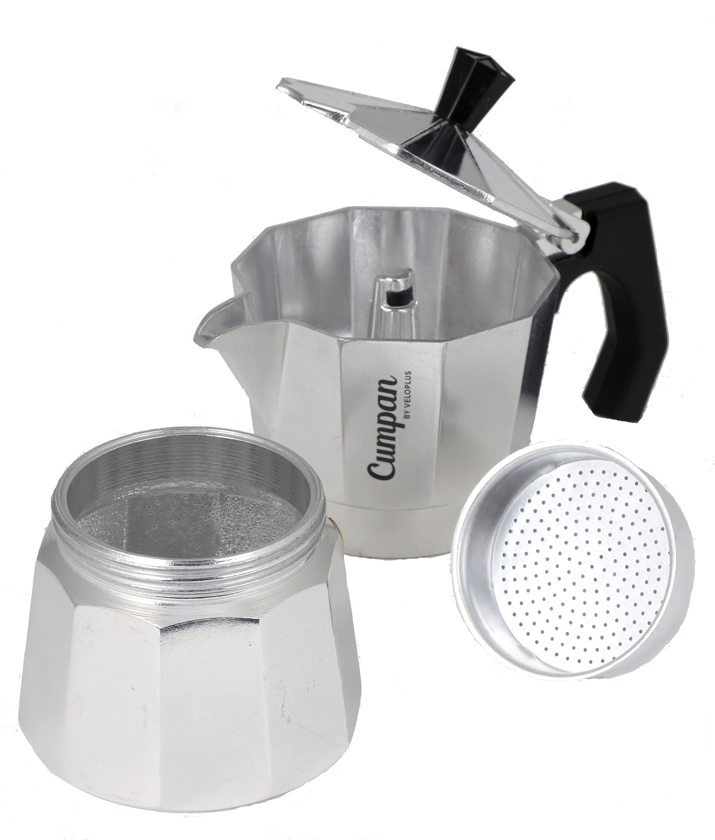 CUMPRESSO Espressokanne / schwarz / 150 ml