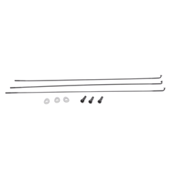 Spoke and Nipple 266mm CX-Ray J-Bend Qty 3 / black