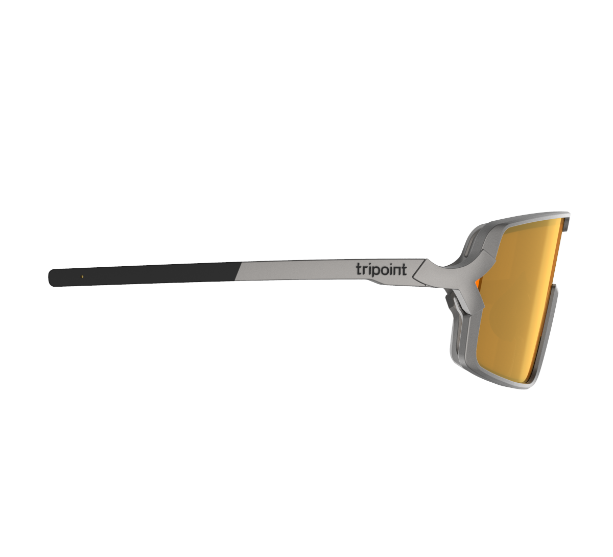 LAKE PRESPA X Sportbrille / matt metallic grey/brown bronze multi