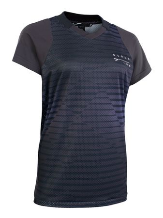 SCRUB Damen-Kurzarmshirt / black / 34