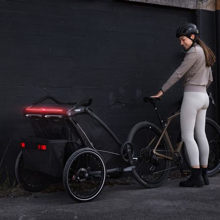CHARIOT SPORT 2 single Kinderanhänger / black