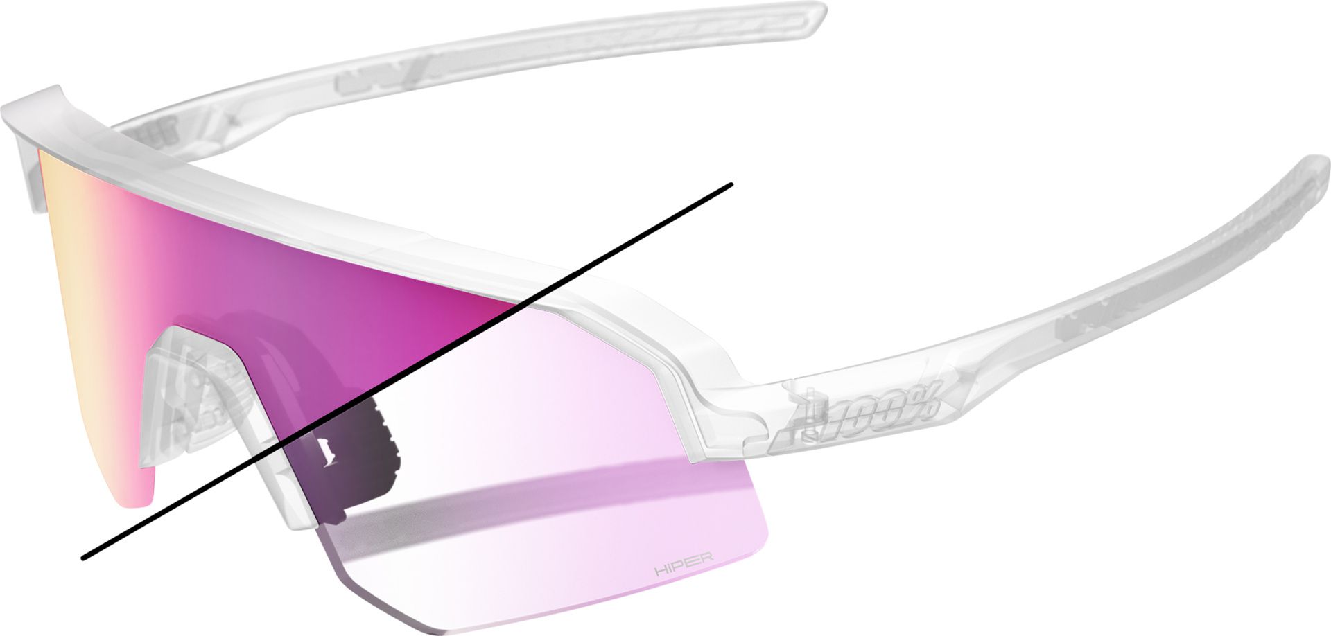 Slendale SL Replace Lens Purple Flash Mirr. Photochr.