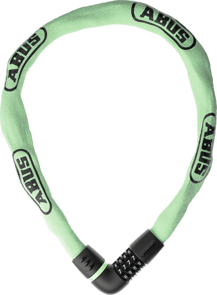 Abus Kettenschloss Tresor 6807C Code / sage green / 1100 mm