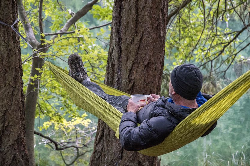 TRAVEL HAMMOCK KIT Hängematte / grün