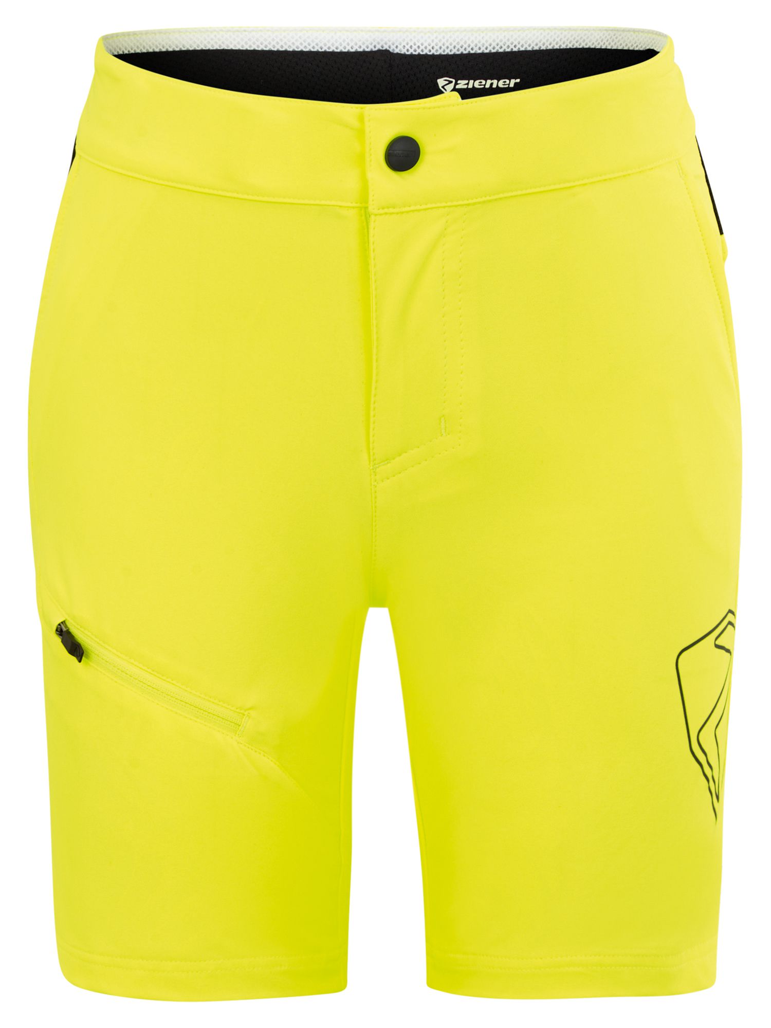 NATSU X-FUNCTION Kinder-Bikeshorts / poison yellow / 128
