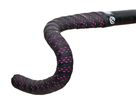 Lenkerband Drops schwarz mit / schwarz-fuchsia