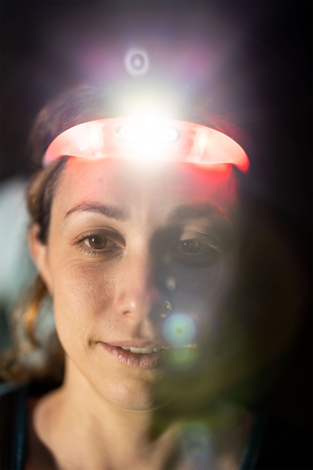 Stirnlampe Bandicoot Run 250 / grape