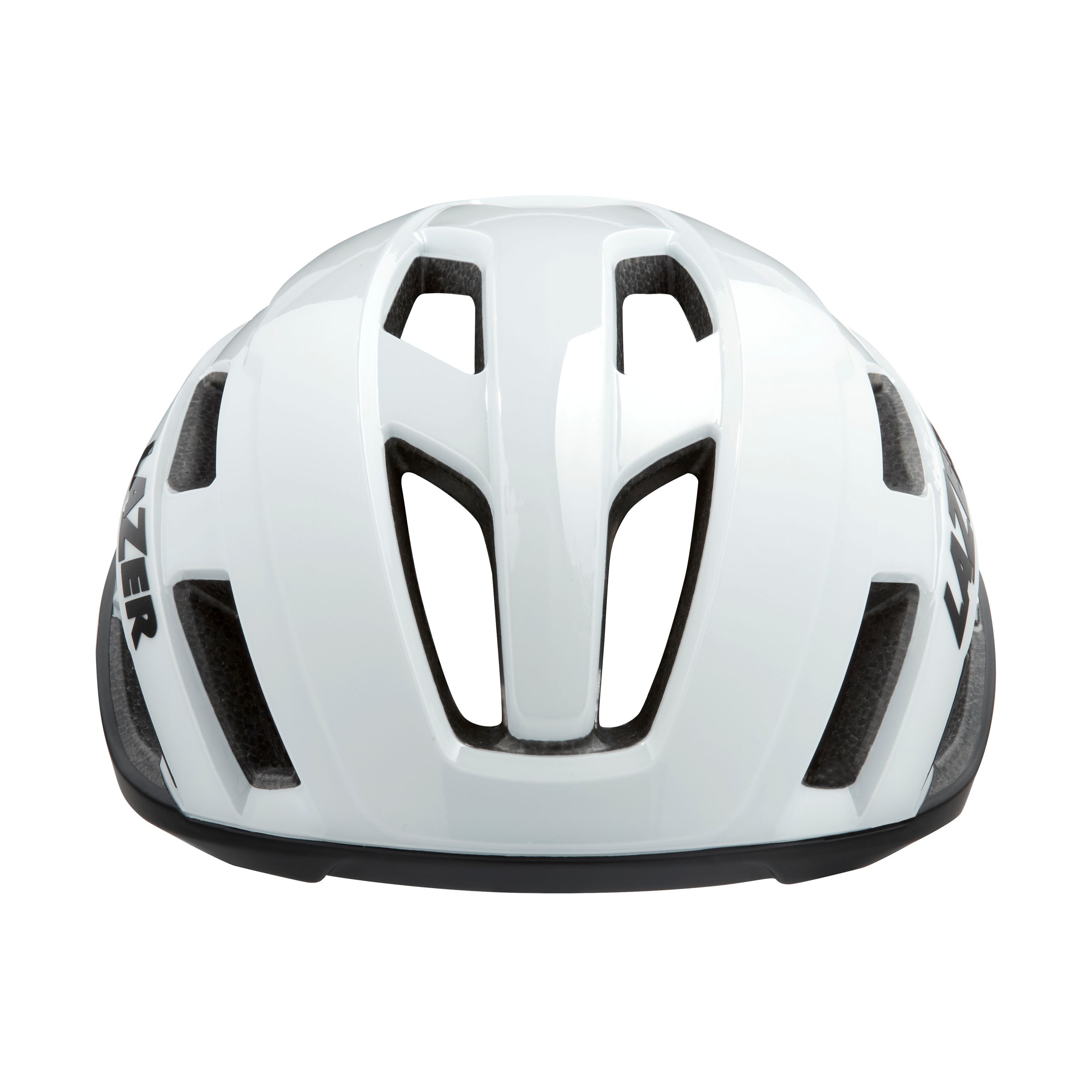 LAZER Unisex Road Strada KinetiCore Helm / white / M