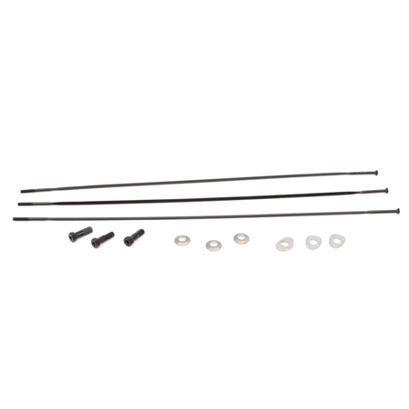 Spoke and Nipple 234mm CX-Ray Straight Pull Qty 3 / black