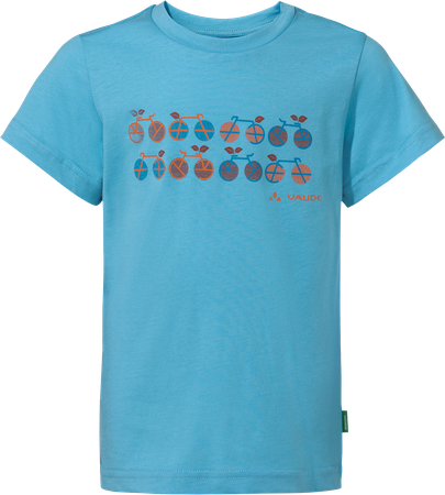 LEZZA Kinder-Kurzarmshirt / crystal blue / 122/128