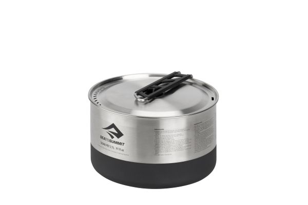 SIGMA POT Edelstahltopf (1.9L, 2.7L) / silber / 1.9L