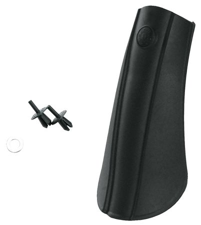 Spoiler lang zu Schutzblech / schwarz / 35 mm